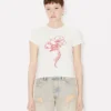 Camiseta con silueta «Kenzo Archive Rose» en algodón Camiseta con silueta «Kenzo Archive Rose» en algodón