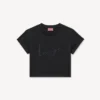 Camiseta corta bordada «Kenzo Signature» de algodón Camiseta corta bordada «Kenzo Signature» de algodón