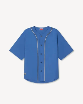 Camiseta de béisbol de manga corta «Boke Flower 2.0» en popelín de algodón