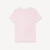 Camiseta de canalé bordada «Boke Flower 2.0» Camiseta de canalé bordada «Boke Flower 2.0»
