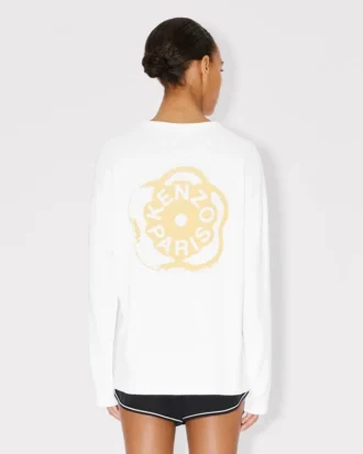 Camiseta de manga larga «Boke Flower 2.0» de algodón
