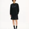 Camiseta de manga larga con bordado «Kenzo Signature» en algodón Camiseta de manga larga con bordado «Kenzo Signature» en algodón