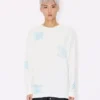 Camiseta de manga larga holgada «Kenzo Cartoon» con siluetas, de algodón Camiseta de manga larga holgada «Kenzo Cartoon» con siluetas, de algodón