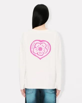 Camiseta de manga larga «Kenzo Boke Heart» de algodón