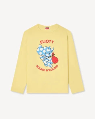 Camiseta de manga larga «Kenzo Cartoon» de algodón