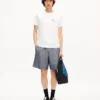 Camiseta entallada bordada «Kenzo Tulip» de algodón Camiseta entallada bordada «Kenzo Tulip» de algodón