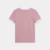 Camiseta entallada con bordado «Boke Flower 2.0» de algodón