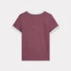 Camiseta entallada con bordado «Boke Flower 2.0» de algodón