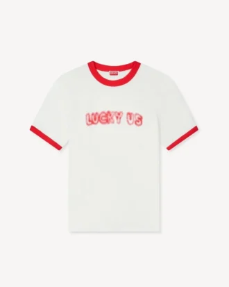 Camiseta entallada «Kenzo Words» de algodón