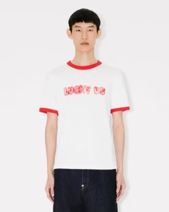 Camiseta entallada «Kenzo Words» de algodón