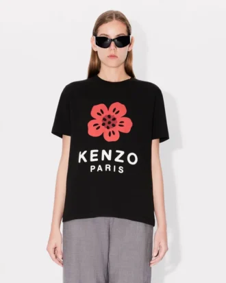Camiseta holgada «Boke Flower» de algodón