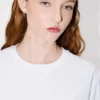 Camiseta holgada de algodón con bordado «Boke Flower 2.0»
