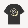 Camiseta holgada de algodón con bordado «Boke Flower 2.0»