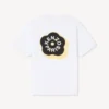 Camiseta holgada de algodón con bordado «Boke Flower 2.0»