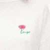 Camiseta holgada de manga larga «Kenzo Tulip» de algodón Camiseta holgada de manga larga «Kenzo Tulip» de algodón