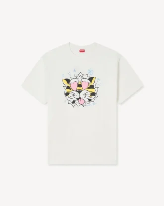 Camiseta holgada «Kenzo Wild Tiger» de algodón