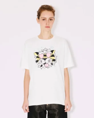 Camiseta holgada «Kenzo Wild Tiger» de algodón