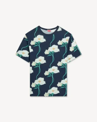 Camiseta «Kenzo Archive Rose» de algodón