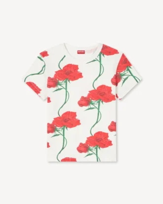 Camiseta «Kenzo Archive Rose» de algodón