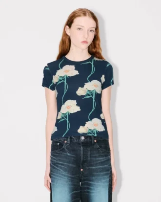 Camiseta «Kenzo Archive Rose» de algodón