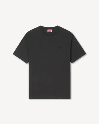Camiseta holgada de algodón con bordado «Boke Flower 2.0»
