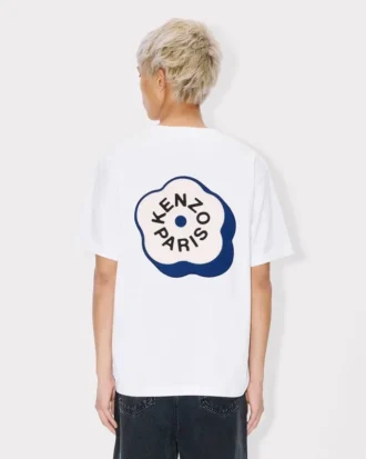 Camiseta oversize bordada «Boke Flower 2.0» de algodón