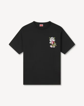 Camiseta oversize bordada «Kenzo Wild Tiger» de algodón
