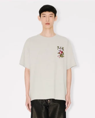 Camiseta oversize bordada «Kenzo Wild Tiger» de algodón