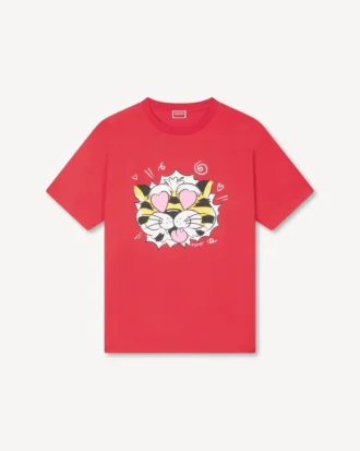 Camiseta oversize «Kenzo Wild Tiger» de algodón