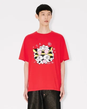 Camiseta oversize «Kenzo Wild Tiger» de algodón