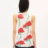 Camiseta sin mangas ajustada «Kenzo Archive Rose»