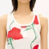Camiseta sin mangas ajustada «Kenzo Archive Rose»