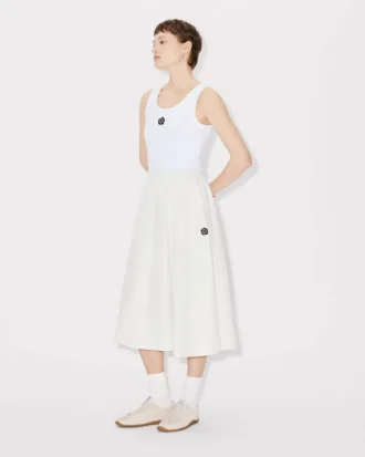 Falda midi «Boke Flower 2.0»