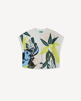 Camiseta sin mangas «Eden Jungle» de algodón grueso