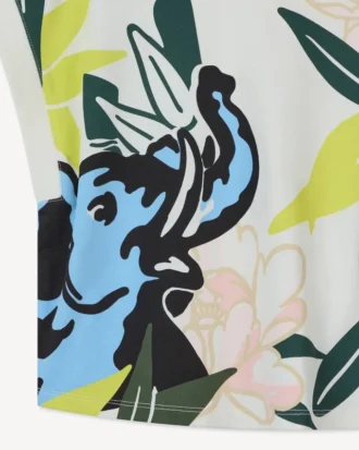 Camiseta sin mangas «Eden Jungle» de algodón grueso