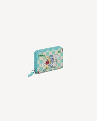 Cartera con cremallera «Kenzo Cartoon» de piel