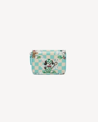 Cartera con cremallera «Kenzo Cartoon» de piel