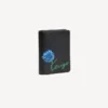 Cartera plegable «Kenzo Tulip» de piel