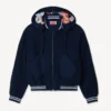 Cazadora tipo bomber con insignias Kenzo bordadas, de algodón Cazadora tipo bomber con insignias Kenzo bordadas, de algodón