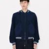 Cazadora tipo bomber con insignias Kenzo bordadas, de algodón Cazadora tipo bomber con insignias Kenzo bordadas, de algodón