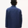 Chaqueta acolchada de estilo workwear «Kenzo Badges» en cupro Chaqueta acolchada de estilo workwear «Kenzo Badges» en cupro