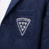Chaqueta acolchada de estilo workwear «Kenzo Badges» en cupro Chaqueta acolchada de estilo workwear «Kenzo Badges» en cupro