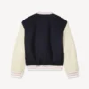 Chaqueta blusón universitaria oversize de lana «Kenzo Badges»