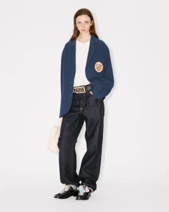Chaqueta de estilo workwear «Kenzo Badges» en algodón