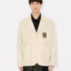 Chaqueta de estilo workwear «Kenzo Badges» en algodón Chaqueta de estilo workwear «Kenzo Badges» en algodón