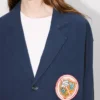 Chaqueta de estilo workwear «Kenzo Badges» en algodón