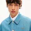 Chaqueta de trabajo «Kenzo Signature» en denim japonés Chaqueta de trabajo «Kenzo Signature» en denim japonés