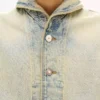 Chaqueta de trabajo tipo chal en denim japonés Chaqueta de trabajo tipo chal en denim japonés