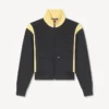 Chaqueta deportiva con bordado «Boke Flower 2.0» en tejido interlock