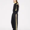 Chaqueta deportiva con bordado «Boke Flower 2.0» en tejido interlock